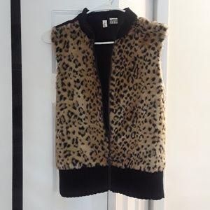 Leopard vest